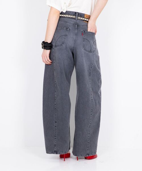 HYSTERIC GLAMOUR(ヒステリックグラマー)の「カーブデニムパンツ(デニムパンツ・レディース・ブラック/ライトインディゴブルー・28inch/27inch/26inch/25inch)」の17枚目の写真