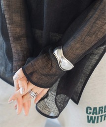 Spick & Span | 《追加》BASENOTES/ ベースノート CURVE BANGLE N-H016(ブレスレット)