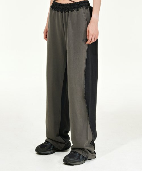 PIECEMAKER(ピースメーカー)の「EX RAW SWEAT PANTS (CHARCOAL)(スウェットパンツ・レディース・その他・L)」の1枚目の写真