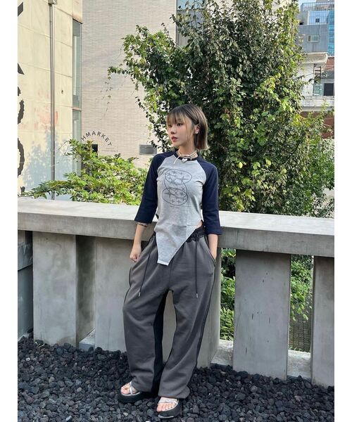 PIECEMAKER(ピースメーカー)の「EX RAW SWEAT PANTS (CHARCOAL)(スウェットパンツ・レディース・その他・L)」の19枚目の写真