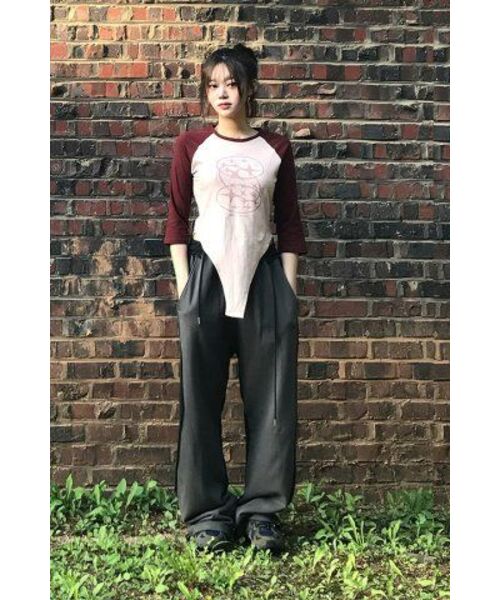 PIECEMAKER(ピースメーカー)の「EX RAW SWEAT PANTS (CHARCOAL)(スウェットパンツ・レディース・その他・L)」の9枚目の写真