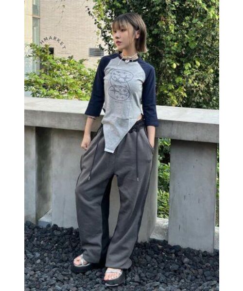 PIECEMAKER(ピースメーカー)の「EX RAW SWEAT PANTS (CHARCOAL)(スウェットパンツ・レディース・その他・L)」の11枚目の写真