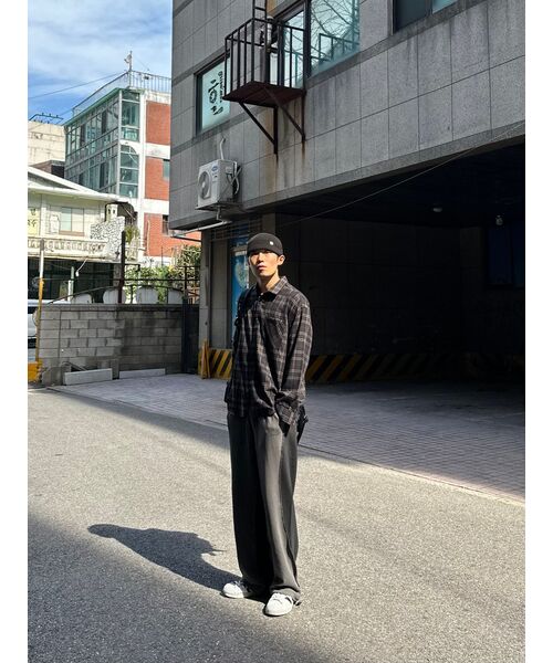 PIECEMAKER(ピースメーカー)の「EX RAW SWEAT PANTS (CHARCOAL)(スウェットパンツ・レディース・その他・L)」の2枚目の写真