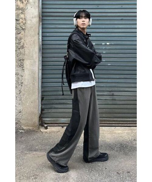 PIECEMAKER(ピースメーカー)の「EX RAW SWEAT PANTS (CHARCOAL)(スウェットパンツ・レディース・その他・L)」の3枚目の写真