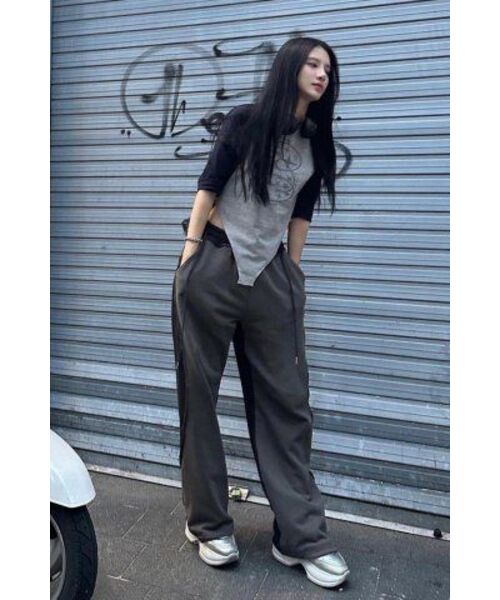 PIECEMAKER(ピースメーカー)の「EX RAW SWEAT PANTS (CHARCOAL)(スウェットパンツ・レディース・その他・L)」の7枚目の写真