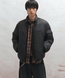 Big Union（ ）の「オーバーサイズダックダウンプファージャケット（ブラック）（ダウンジャケット/コート）」