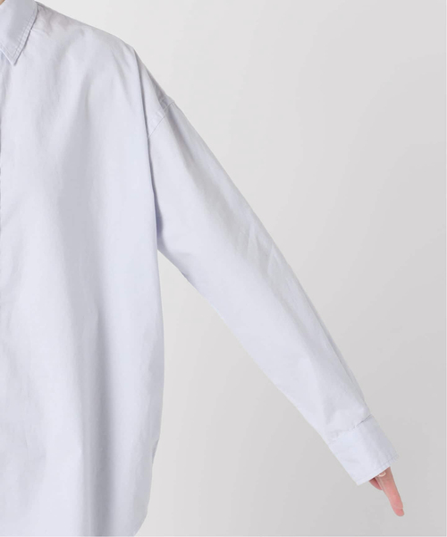 FRAMeWORK（フレームワーク）の「≪追加≫コットンレギュラーカラーシャツ（シャツ/ブラウス・レディース・スカイブルー/ブラウン/ホワイト/ライトイエロー・FREE）」の11枚目の写真