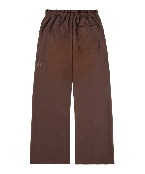 ROCKCAKE(ロックケーキ)の「Washed Cross Lettering 2way Jogger - Brown(スウェットパンツ・レディース・その他・S/XS)」の3枚目の写真