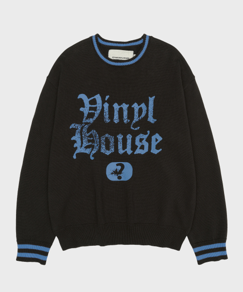 QUESTION MARK SWEATER CHARCOAL (VH2ESUK600A)