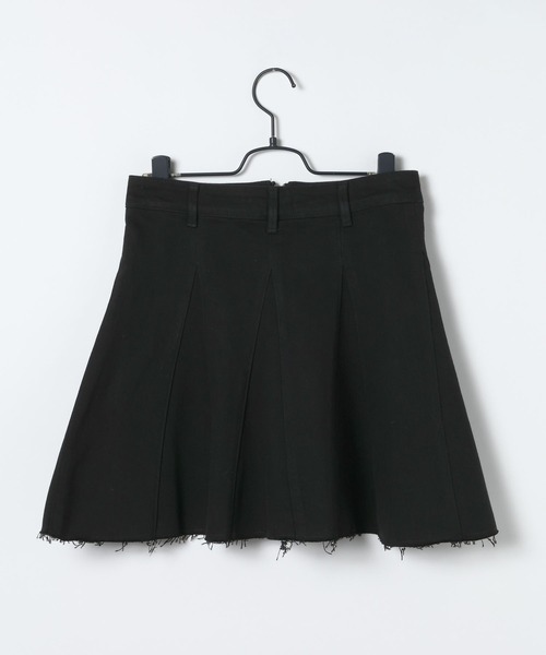 JEANASIS（ジーナシス）の「デニムZIPミニスカート/646770（スカート・レディース・ブラック/ネイビー・SMALL/MEDIUM）」の3枚目の写真