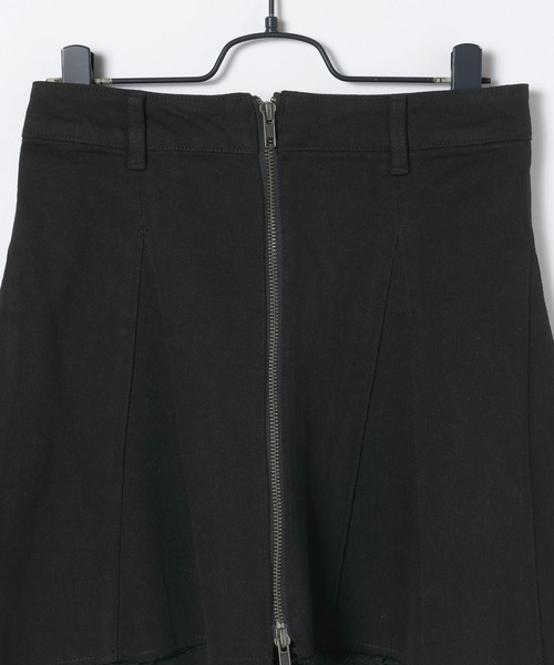 JEANASIS（ジーナシス）の「デニムZIPミニスカート/646770（スカート・レディース・ブラック/ネイビー・SMALL/MEDIUM）」の4枚目の写真