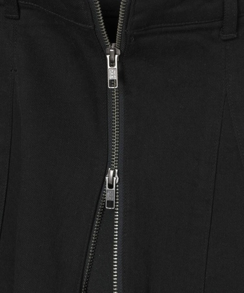 JEANASIS（ジーナシス）の「デニムZIPミニスカート/646770（スカート・レディース・ブラック/ネイビー・SMALL/MEDIUM）」の5枚目の写真