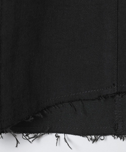 JEANASIS（ジーナシス）の「デニムZIPミニスカート/646770（スカート・レディース・ブラック/ネイビー・SMALL/MEDIUM）」の8枚目の写真