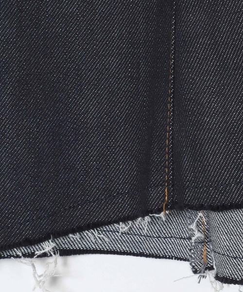 JEANASIS（ジーナシス）の「デニムZIPミニスカート/646770（スカート・レディース・ブラック/ネイビー・SMALL/MEDIUM）」の9枚目の写真