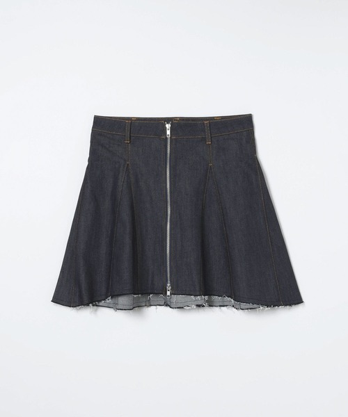 JEANASIS(ジーナシス)の「デニムZIPミニスカート/646770(スカート・レディース・ブラック/ネイビー・SMALL/MEDIUM)」の11枚目の写真