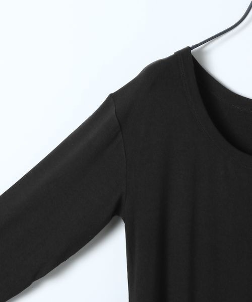 JEANASIS(ジーナシス)の「マルチWAYヘンリーネックワンピース/652150(ワンピース・レディース・ブラック/グレー・FREE)」の16枚目の写真