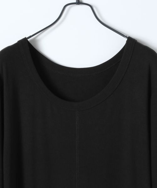 JEANASIS(ジーナシス)の「マルチWAYヘンリーネックワンピース/652150(ワンピース・レディース・ブラック/グレー・FREE)」の15枚目の写真