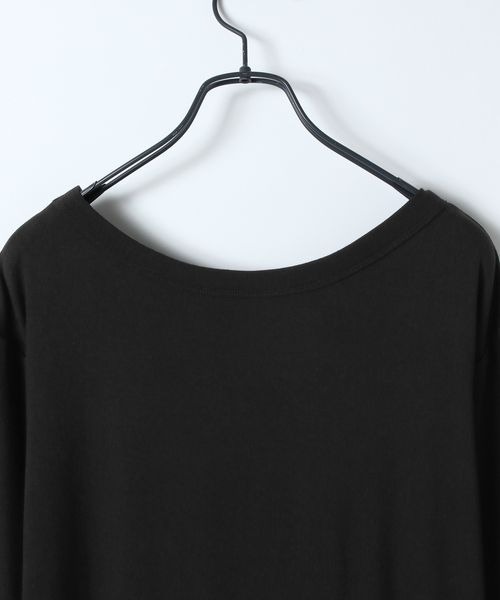 JEANASIS(ジーナシス)の「マルチWAYヘンリーネックワンピース/652150(ワンピース・レディース・ブラック/グレー・FREE)」の18枚目の写真