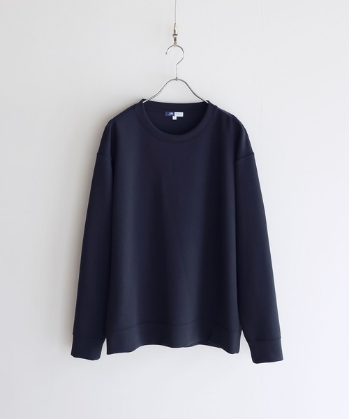 SPU(スプ)の「【セットアップ対応】防シワ・抗ピリング・ウォッシャブル ハイポンチクルーネックスウェットプルオーバー(スウェット・メンズ・ネイビー/杢グレー/グレー/ブラック/チャコール/グレー系・M/S/XL/L)」の21枚目の写真