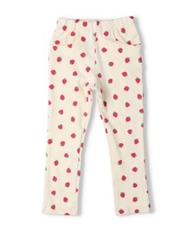 moujonjon（ムージョンジョン）の「いちご柄フライスロングパンツ（その他パンツ）」