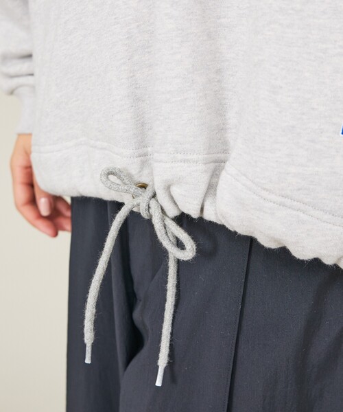 Russell Athletic(ラッセルアスレティック)の「【BerBerJin × RUSSELL ATHLETIC / ベルベルジン × ラッセル アスレティック】Double Snap Button Hoodie / ダブルスナップボタン フーディ(パーカー・メンズ・ライトグレー/ネイビー・M/L)」の19枚目の写真