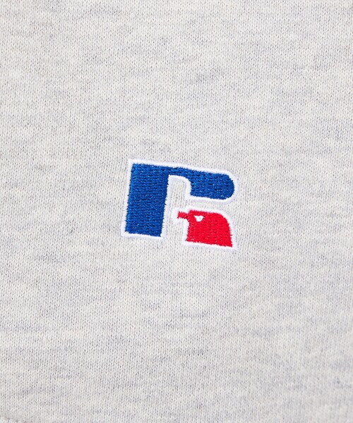 Russell Athletic(ラッセルアスレティック)の「【BerBerJin × RUSSELL ATHLETIC / ベルベルジン × ラッセル アスレティック】Double Snap Button Hoodie / ダブルスナップボタン フーディ(パーカー・メンズ・ライトグレー/ネイビー・M/L)」の21枚目の写真