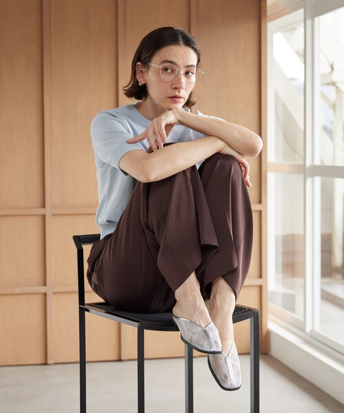 BEAUTY&YOUTH UNITED ARROWS(ビューティーアンドユースユナイテッドアローズ)の「チュール スライダー サンダル(サンダル・レディース・シルバー/ブラック/レッド・37/36/38)」の13枚目の写真