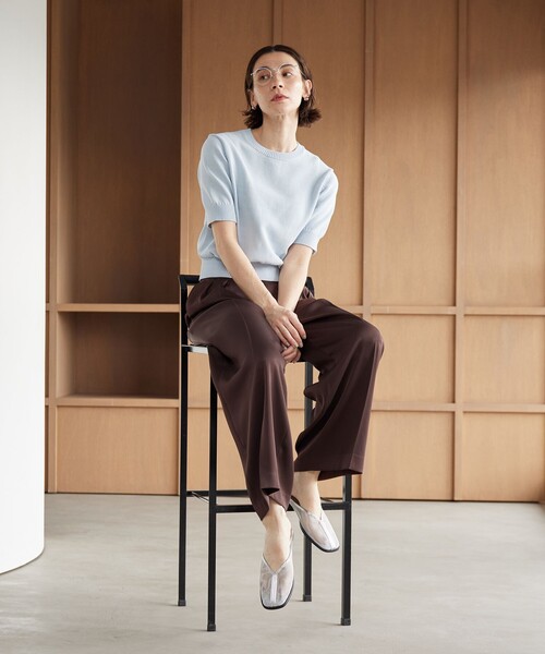 BEAUTY&YOUTH UNITED ARROWS(ビューティーアンドユースユナイテッドアローズ)の「チュール スライダー サンダル(サンダル・レディース・シルバー/ブラック/レッド・37/36/38)」の14枚目の写真