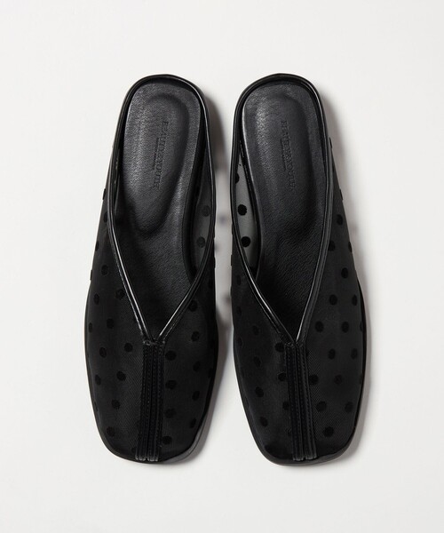 BEAUTY&YOUTH UNITED ARROWS(ビューティーアンドユースユナイテッドアローズ)の「チュール スライダー サンダル(サンダル・レディース・シルバー/ブラック/レッド・37/36/38)」の8枚目の写真