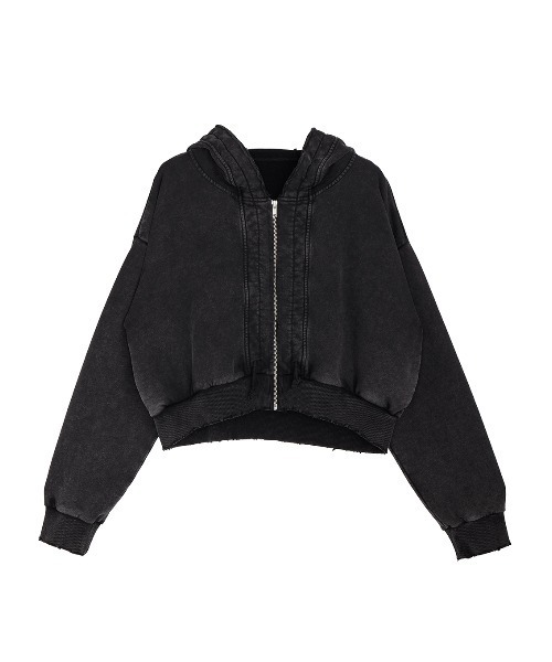 OYSTER SILHOUETTE HOODIE ブラック OYSTER SILHOUETTE HOODIE（パーカー）｜Ameri（アメリ）の