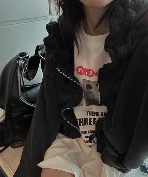 OYSTER SILHOUETTE HOODIE AMERI アメリ OYSTER SILHOUETTE HOODIE（パーカー）｜Ameri（アメリ）の