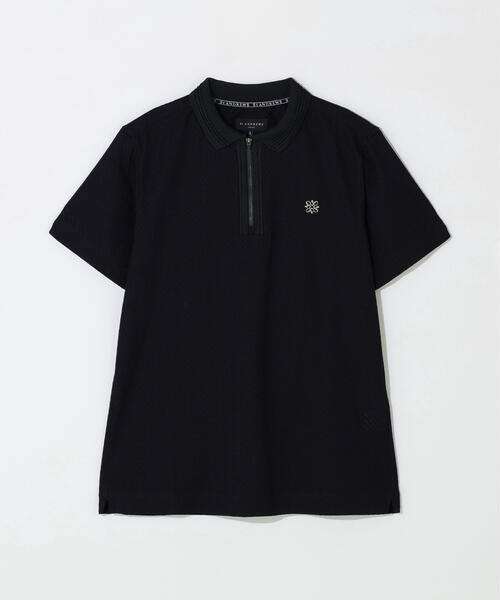 St ANDREWS(セントアンドリュース)の「【St ANDREWS】ヘリンボーンジャガード半袖ポロシャツ (MENS)(ポロシャツ・メンズ・イエロー/ブラック/ホワイト・M/L)」の9枚目の写真