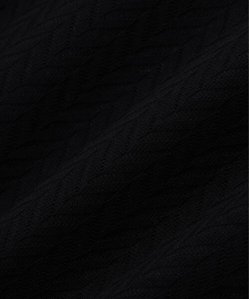 St ANDREWS(セントアンドリュース)の「【St ANDREWS】ヘリンボーンジャガード半袖ポロシャツ (MENS)(ポロシャツ・メンズ・イエロー/ブラック/ホワイト・M/L)」の12枚目の写真