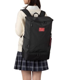 チャンピオン リュックサック ボックス型 2気室 通学 65455