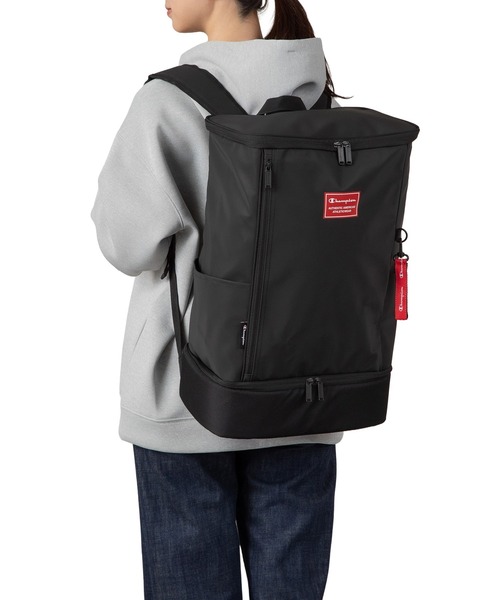 チャンピオン リュックサック ボックス型 2気室 通学 65455（バック