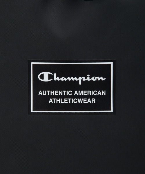 Champion（チャンピオン）の「チャンピオン リュックサック ボックス型 2気室 通学 65455（バックパック/リュック・メンズ・ブラック×ピンク/ブラック×グリーン/ブラック×ブラック/ブラック×レッド・FREE）」の11枚目の写真