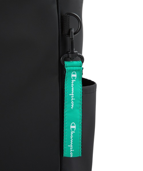Champion（チャンピオン）の「チャンピオン リュックサック ボックス型 2気室 通学 65455（バックパック/リュック・メンズ・ブラック×ピンク/ブラック×グリーン/ブラック×ブラック/ブラック×レッド・FREE）」の10枚目の写真
