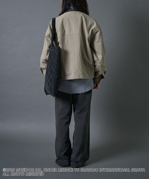 CRAFT STANDARD BOUTIQUE（クラフトスタンダードブティック）の「【ザ・ローリング・ストーンズ】ピグメントスウェットパンツ（スウェットパンツ・メンズ・チャコールグレー/ライトグレー・M/S/L）」の8枚目の写真