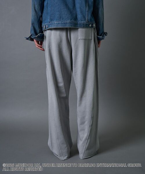 CRAFT STANDARD BOUTIQUE（クラフトスタンダードブティック）の「【ザ・ローリング・ストーンズ】ピグメントスウェットパンツ（スウェットパンツ・メンズ・チャコールグレー/ライトグレー・M/S/L）」の11枚目の写真