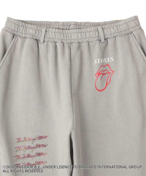 CRAFT STANDARD BOUTIQUE（クラフトスタンダードブティック）の「【ザ・ローリング・ストーンズ】ピグメントスウェットパンツ（スウェットパンツ・メンズ・チャコールグレー/ライトグレー・M/S/L）」の17枚目の写真