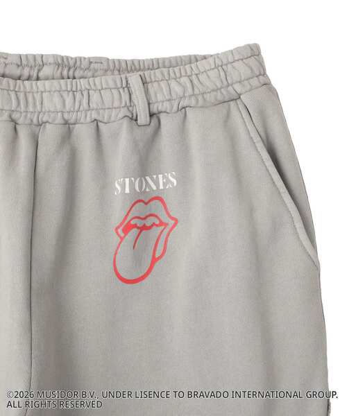 CRAFT STANDARD BOUTIQUE（クラフトスタンダードブティック）の「【ザ・ローリング・ストーンズ】ピグメントスウェットパンツ（スウェットパンツ・メンズ・チャコールグレー/ライトグレー・M/S/L）」の18枚目の写真
