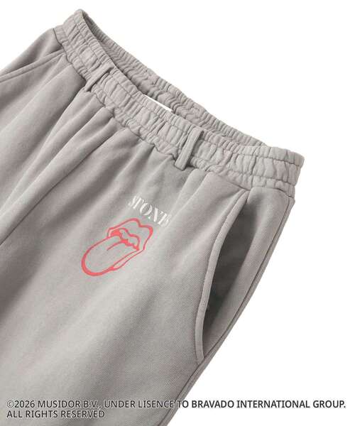 CRAFT STANDARD BOUTIQUE（クラフトスタンダードブティック）の「【ザ・ローリング・ストーンズ】ピグメントスウェットパンツ（スウェットパンツ・メンズ・チャコールグレー/ライトグレー・M/S/L）」の20枚目の写真