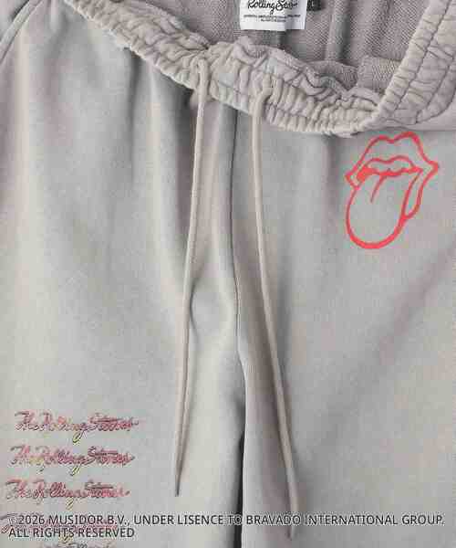 CRAFT STANDARD BOUTIQUE（クラフトスタンダードブティック）の「【ザ・ローリング・ストーンズ】ピグメントスウェットパンツ（スウェットパンツ・メンズ・チャコールグレー/ライトグレー・M/S/L）」の21枚目の写真