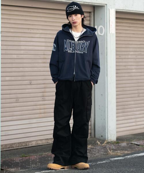 WEGO(ウィゴー)の「WEGO/【26年春夏新作】スタンドネックZIPパーカー(パーカー・メンズ・その他1/ネイビー・LARGE/MEDIUM)」の15枚目の写真