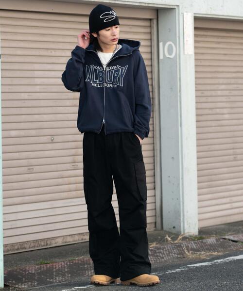 WEGO(ウィゴー)の「WEGO/【26年春夏新作】スタンドネックZIPパーカー(パーカー・メンズ・その他1/ネイビー・LARGE/MEDIUM)」の16枚目の写真