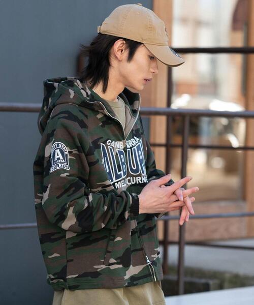 WEGO(ウィゴー)の「WEGO/【26年春夏新作】スタンドネックZIPパーカー(パーカー・メンズ・その他1/ネイビー・LARGE/MEDIUM)」の18枚目の写真