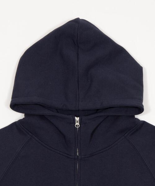 WEGO(ウィゴー)の「WEGO/【26年春夏新作】スタンドネックZIPパーカー(パーカー・メンズ・その他1/ネイビー・LARGE/MEDIUM)」の3枚目の写真