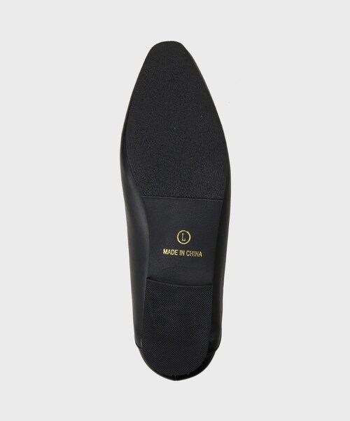 THE SHOP TK （ザ ショップ ティーケー ）の「【バブーシュ風にも履ける2WAY】シンプルローファー（パンプス・レディース・ブラック/ベージュ・35/45）」の7枚目の写真