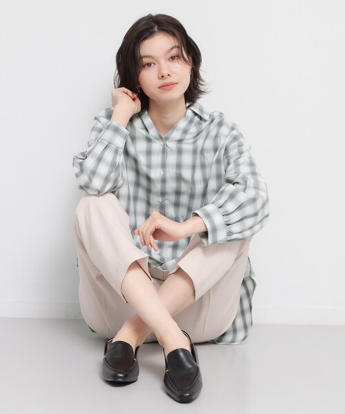THE SHOP TK （ザ ショップ ティーケー ）の「【バブーシュ風にも履ける2WAY】シンプルローファー（パンプス・レディース・ブラック/ベージュ・35/45）」の9枚目の写真