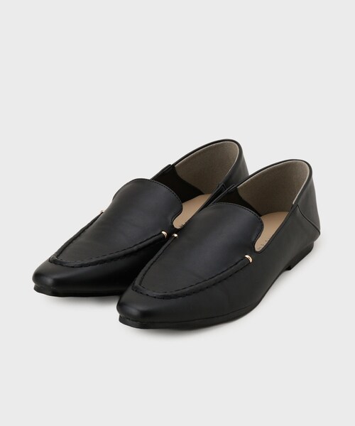 THE SHOP TK （ザ ショップ ティーケー ）の「【バブーシュ風にも履ける2WAY】シンプルローファー（パンプス・レディース・ブラック/ベージュ・35/45）」の10枚目の写真